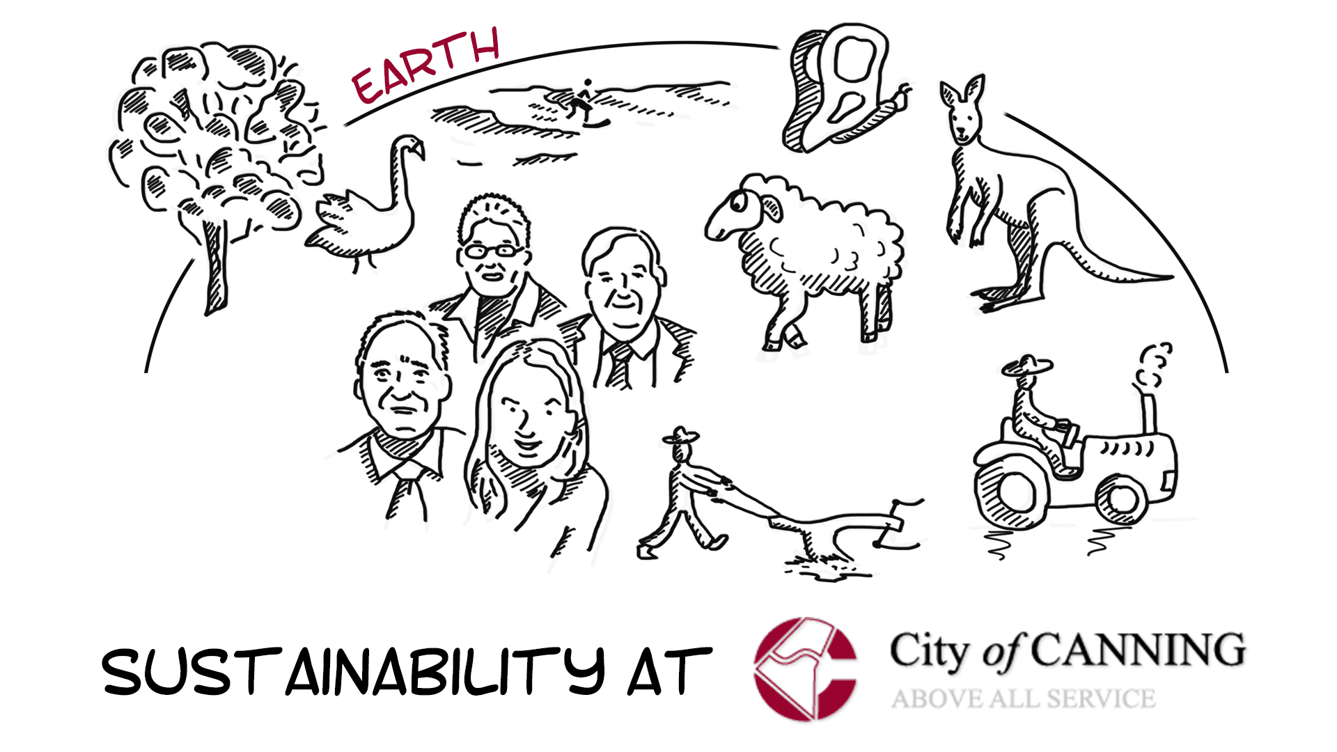 Sustainability at the City of Canning animation video